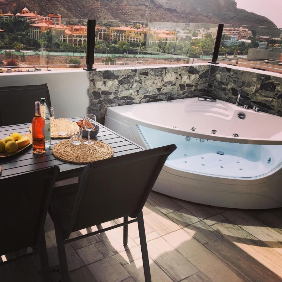 Harrys Atico Puerto De Mogan Apartamento Exterior foto